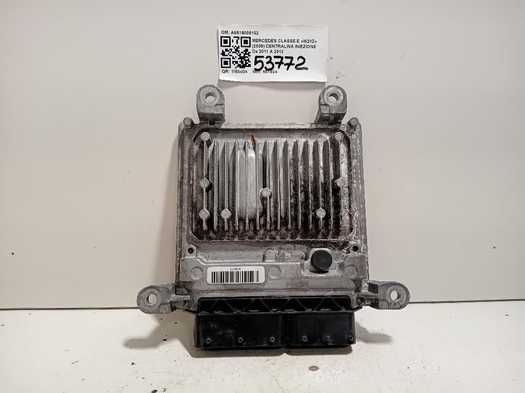 Centralina Iniezione A6519009102 Mercedes Classe E W212 2009