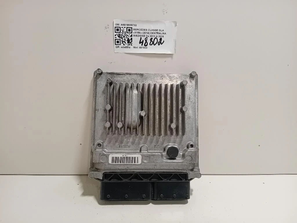 Centralina Iniezione A6519009702 A6519011102 Mercedes Classe GLA X156 2014