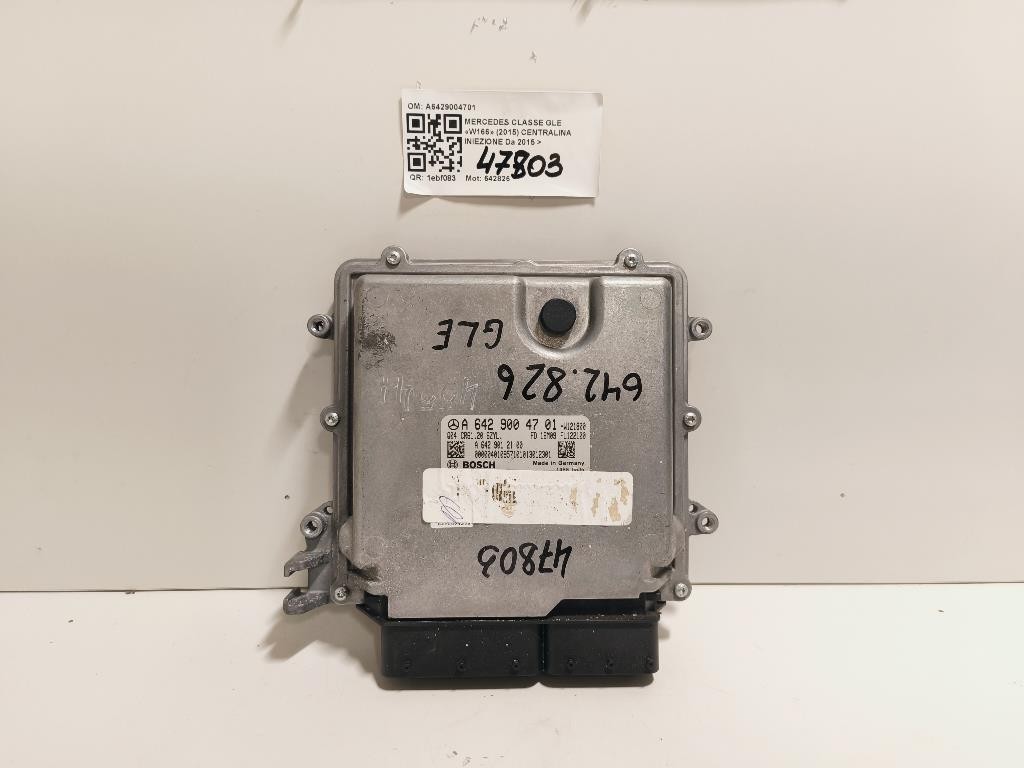 Centralina Iniezione A6429004701 Mercedes Classe GLE W166 2015