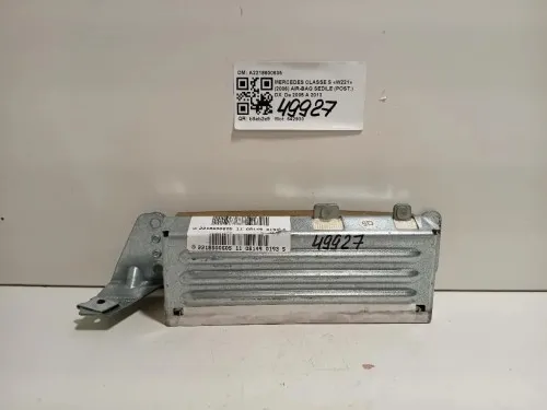 Air-bag Sedile POST DX A2218600605 Mercedes Classe S W221 2006
