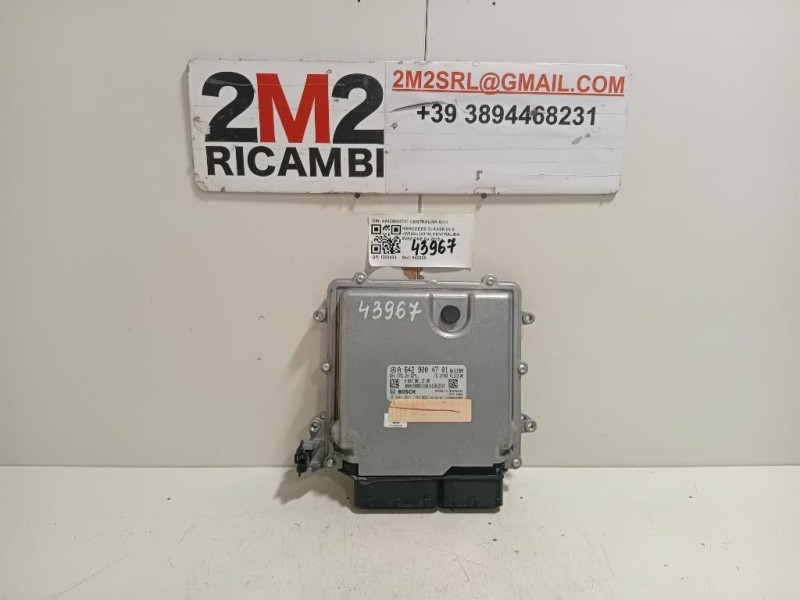 Air-bag Sedile POST DX A2218600605 Mercedes Classe S W221 2006