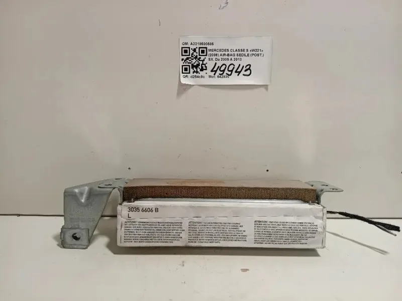 Air-bag Sedile POST SX A2218600505 Mercedes Classe S W221 2006