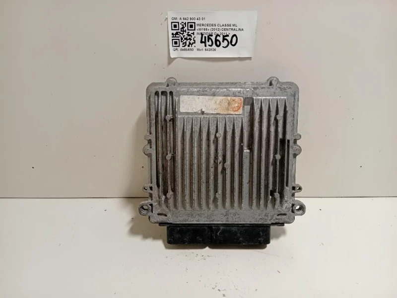 Centralina Iniezione A 642 900 43 01 A6429004301 Mercedes Classe ML W166 2012