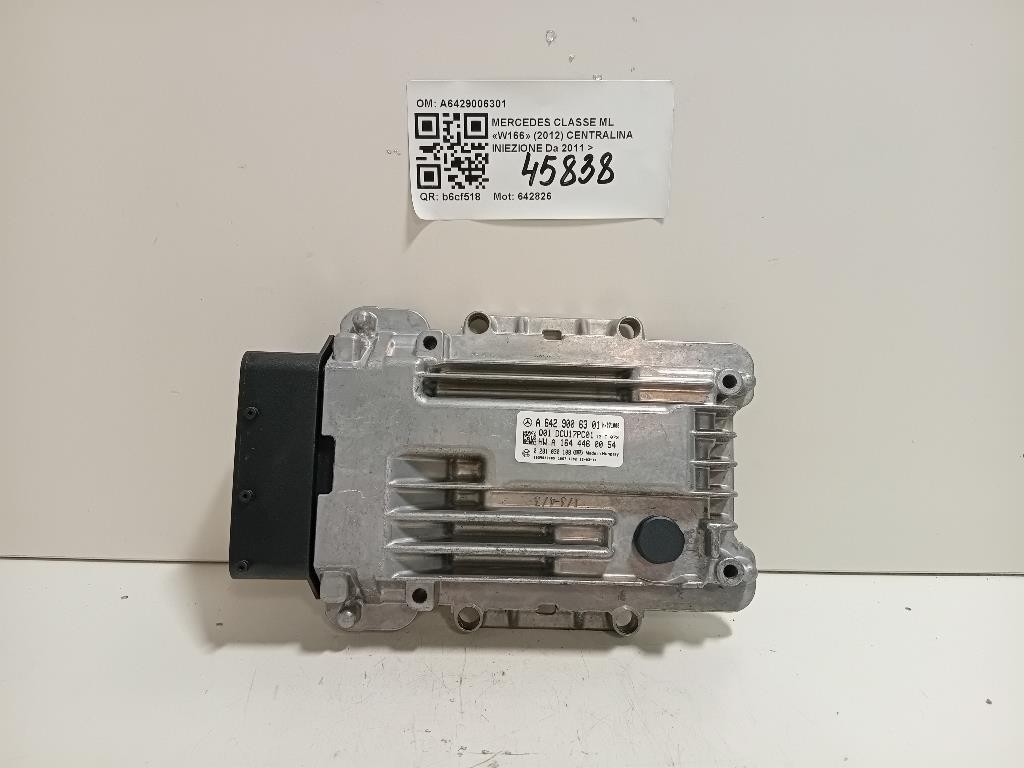 Centralina Iniezione A6429006301 Mercedes Classe ML W166 2012