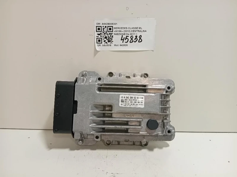 Centralina Iniezione A6429006301 Mercedes Classe ML W166 2012