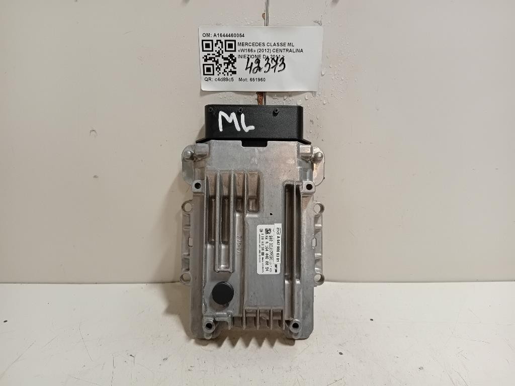 Centralina Iniezione A1644460054 Mercedes Classe ML W166 2012