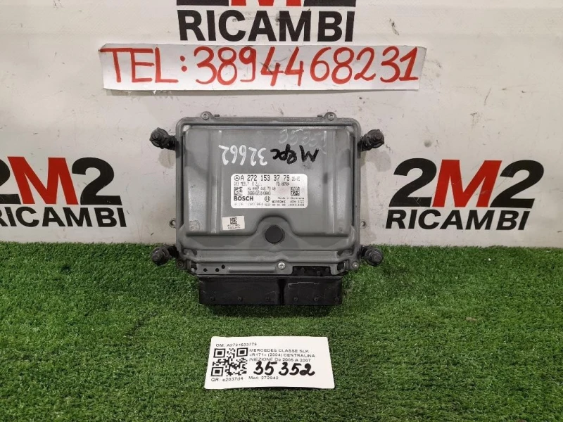 Centralina Iniezione A2721533779 Mercedes Classe SLK R171 2004