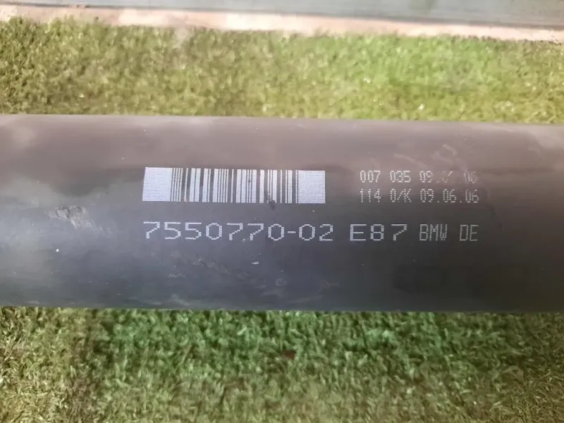 Albero Trasmissione 7550770-02 Bmw Serie 1 E87 Berlina 2005