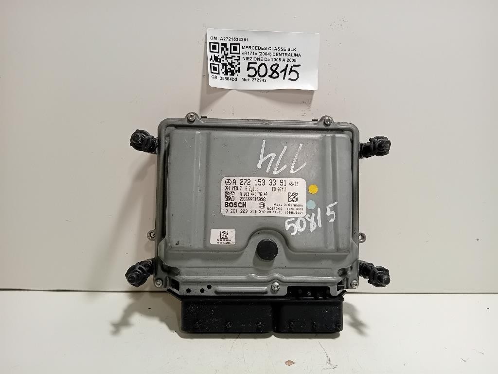 Centralina Iniezione A2721533391 Mercedes Classe SLK R171 2004