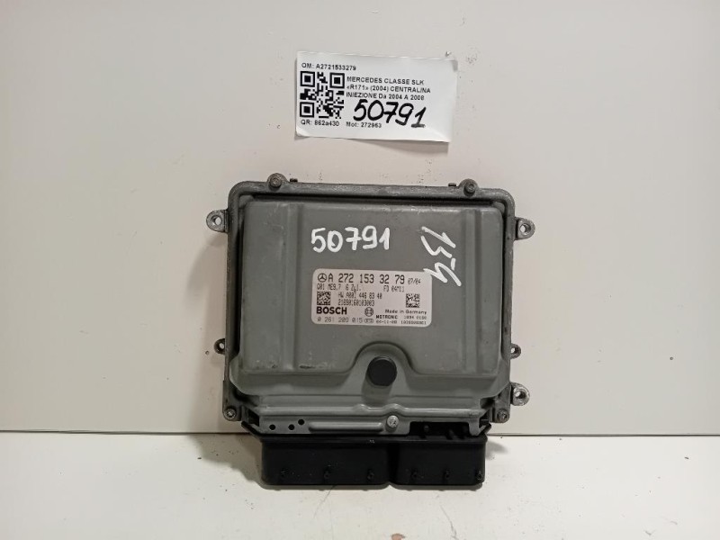 Centralina Iniezione A2721533279 Mercedes Classe SLK R171 2004