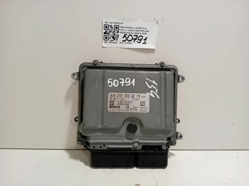 Centralina Iniezione A2721533279 Mercedes Classe SLK R171 2004