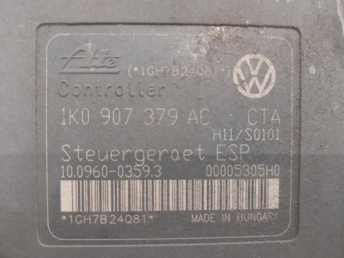 ABS Gruppo ANT 1K0614517AE Audi A3 8PA Sportback 2004