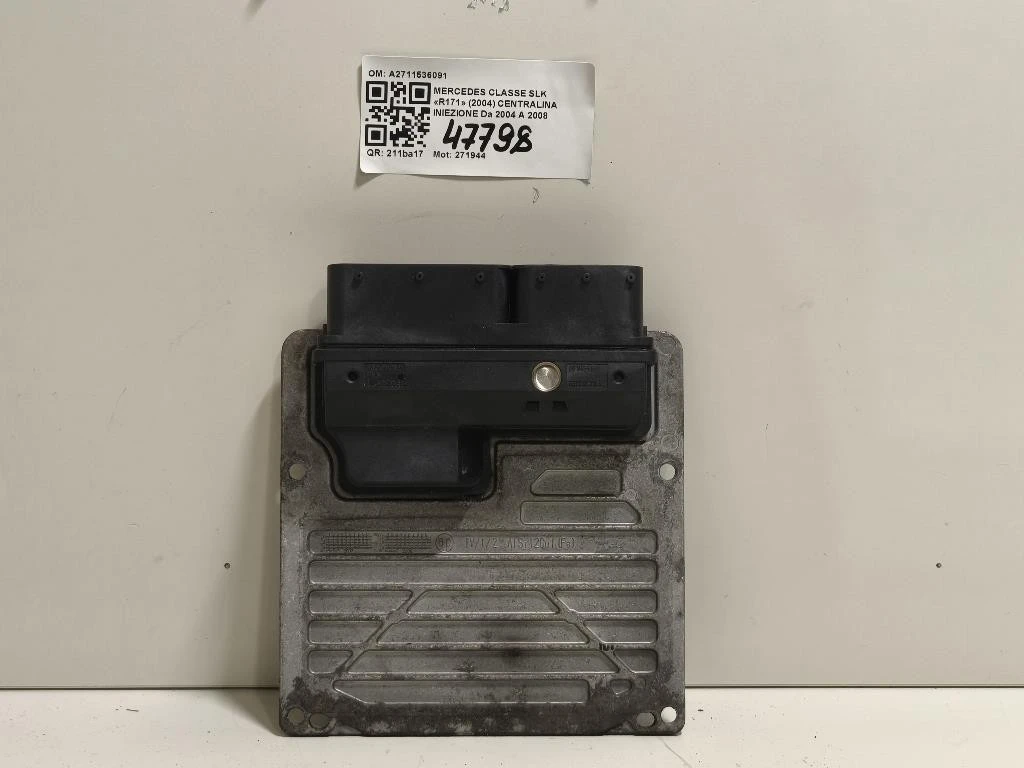 Centralina Iniezione A2711536091 Mercedes Classe SLK R171 2004