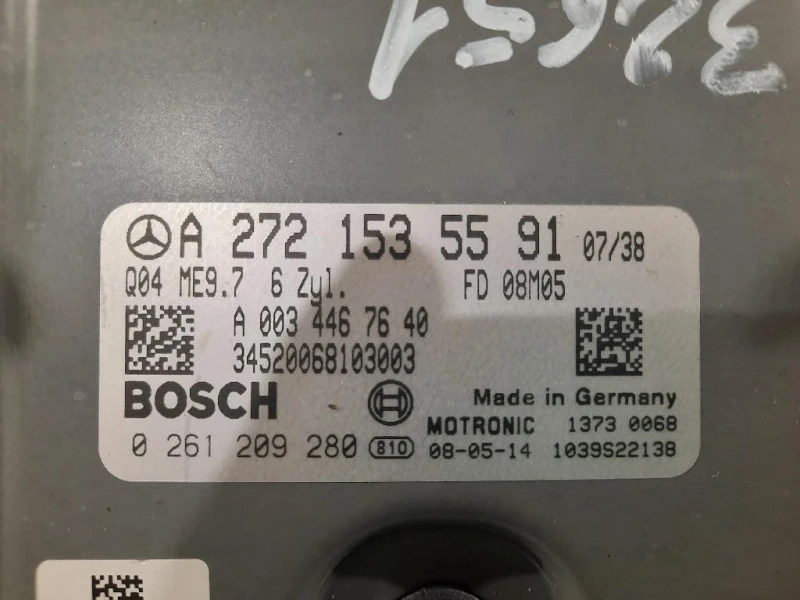 Centralina Iniezione A2721535591 Mercedes Classe SLK R171 2008
