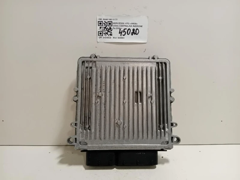 Centralina Iniezione A646 150 11 77 Mercedes VITO W639 2004