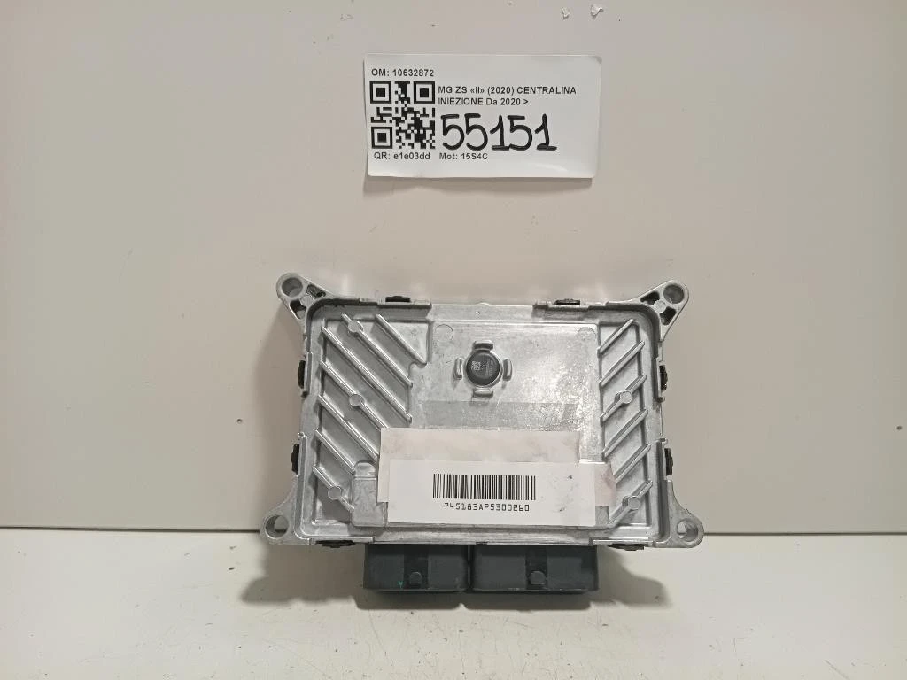 Centralina Iniezione 10632872 Mg ZS II 2020