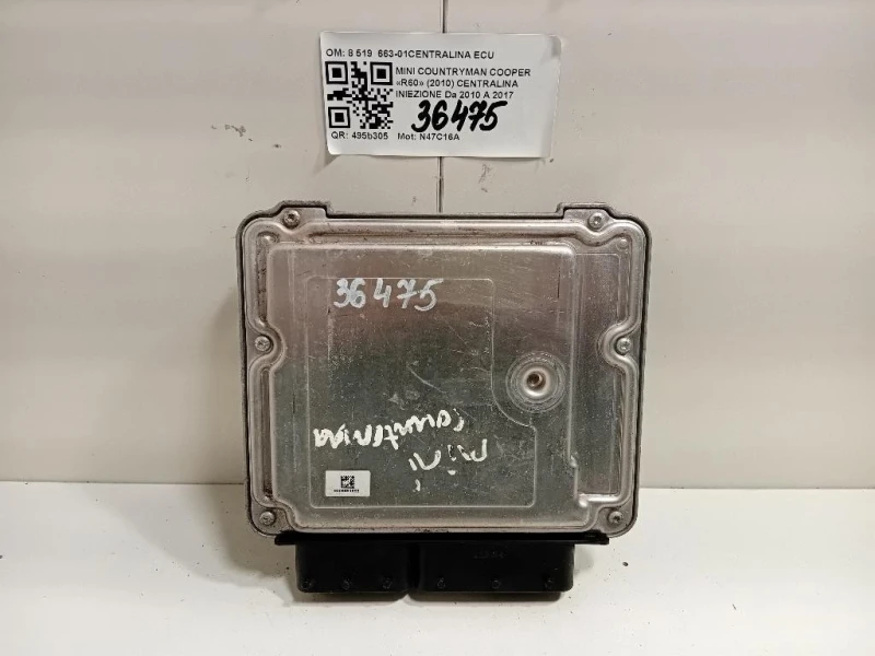Centralina Iniezione 8 519 663-01CENTRALINA ECU Mini Countryman Cooper R60 2010