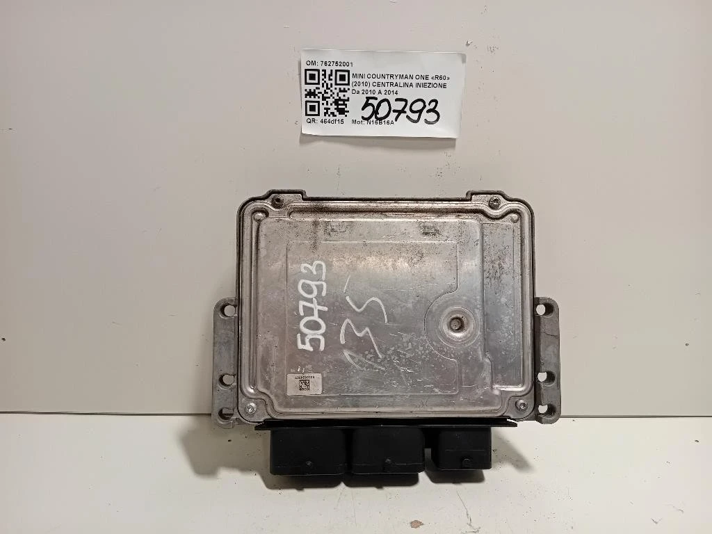 Centralina Iniezione 762752001 Mini Countryman ONE R60 2010