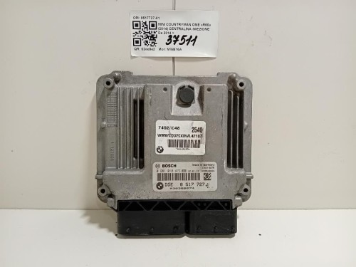 Centralina Iniezione 8517727-01 Mini Countryman ONE R60 2014