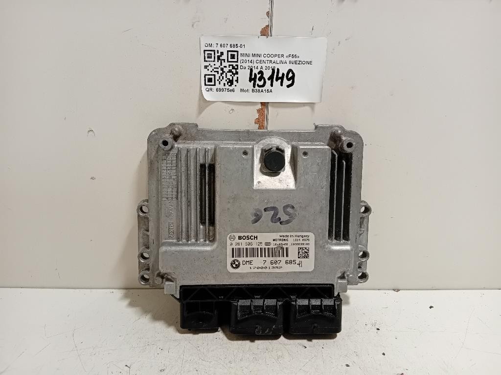 Centralina Iniezione 7 607 685-01 Mini MINI Cooper F55 2014