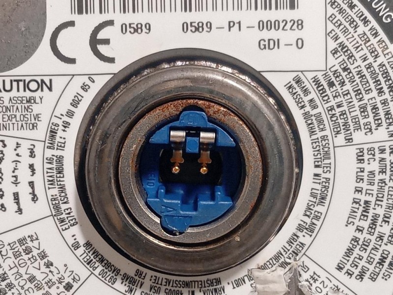 Air-bag Guidatore 16719698ZD Citroen DS3 2016