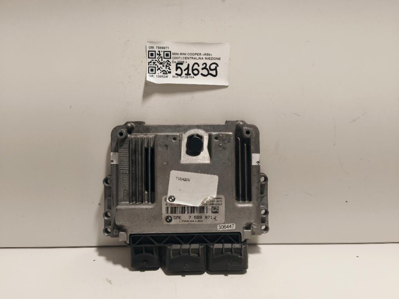 Centralina Iniezione 7589971 Mini MINI Cooper R56 2007