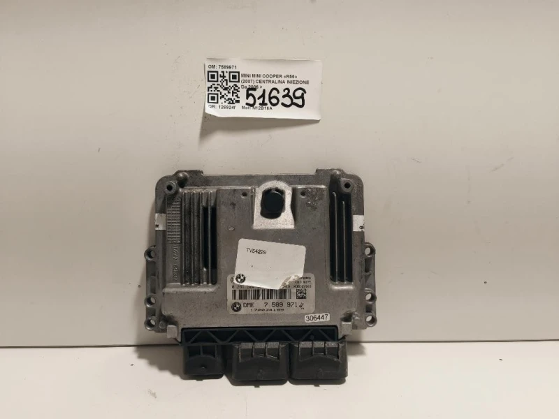 Centralina Iniezione 7589971 Mini MINI Cooper R56 2007