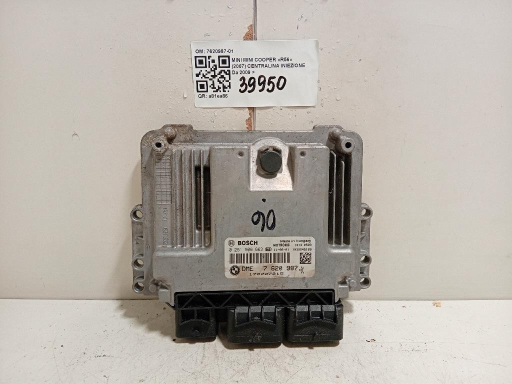 Centralina Iniezione 7620987-01 Mini MINI Cooper R56 2007