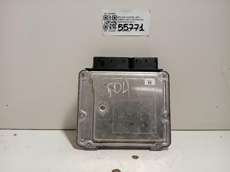 Centralina Iniezione 8519663 Mini MINI Cooper R57 Cabrio 2007