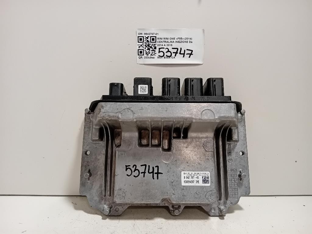 Centralina Iniezione 8642707-01 Mini MINI ONE F55 2014