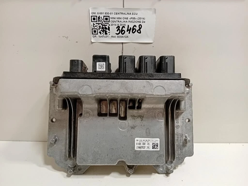 Centralina Iniezione 8 691 830-01 CENTRALINA ECU Mini MINI ONE F55 2014