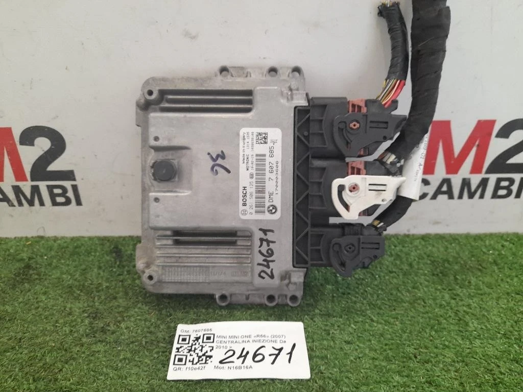 Centralina Iniezione 7607685 Mini MINI ONE R56 2007