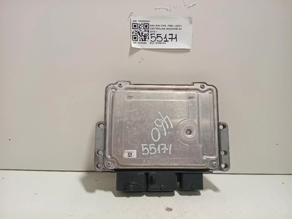 Centralina Iniezione 763832201 Mini MINI ONE R56 2007
