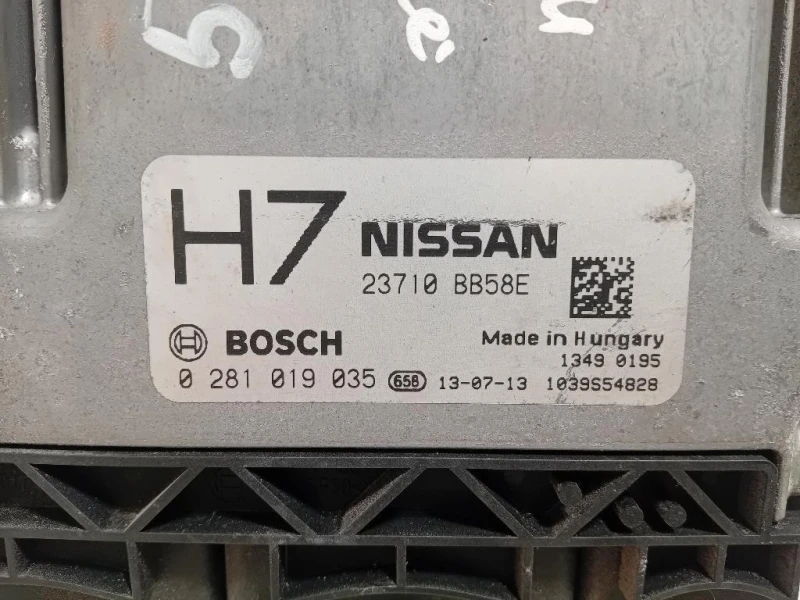 Centralina Iniezione 23710 BB58E Nissan Qashqai I 2010