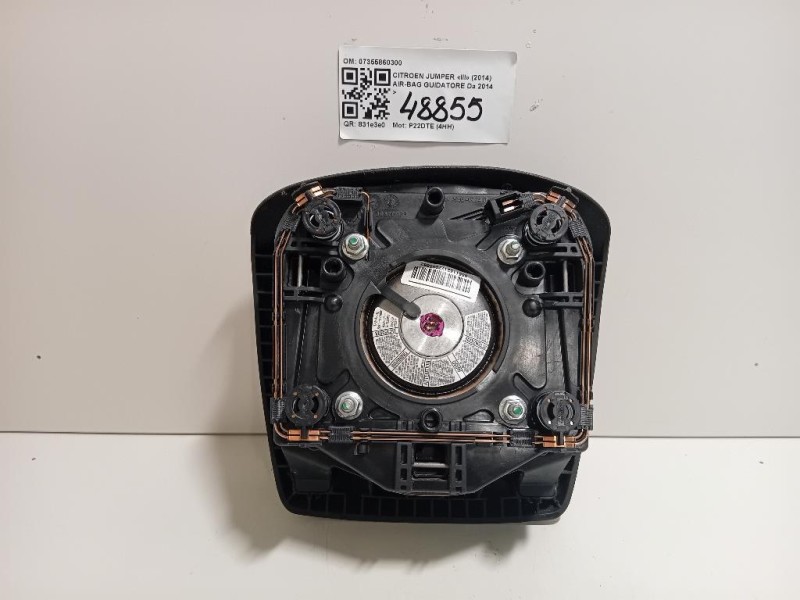 Air-bag Guidatore 07355860300 Citroen Jumper III 2014