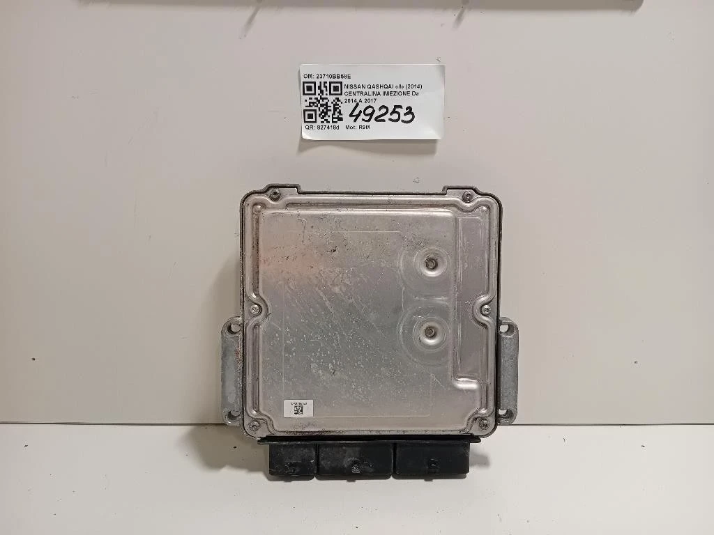 Centralina Iniezione 23710BB58E 1039S54828 Nissan Qashqai II 2014