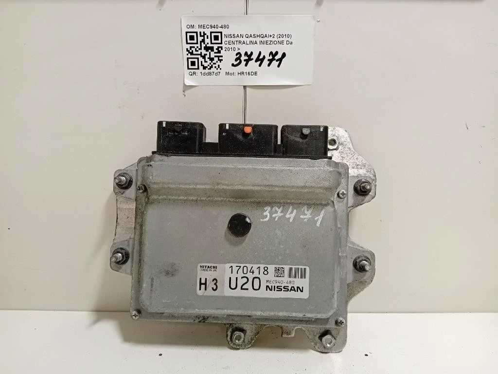 Centralina Iniezione MEC940-480 Nissan Qashqai+2 2010
