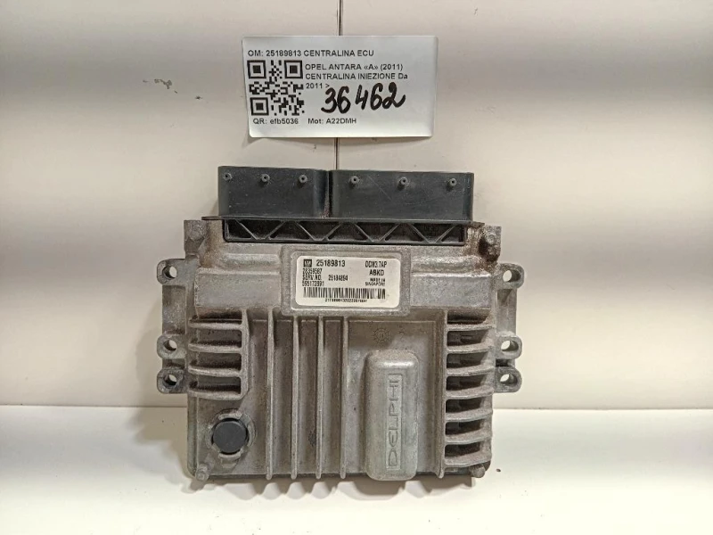 Centralina Iniezione 25189813 CENTRALINA ECU Opel Antara A 2011