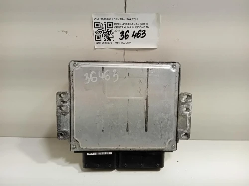 Centralina Iniezione 25192581 CENTRALINA ECU Opel Antara A 2011