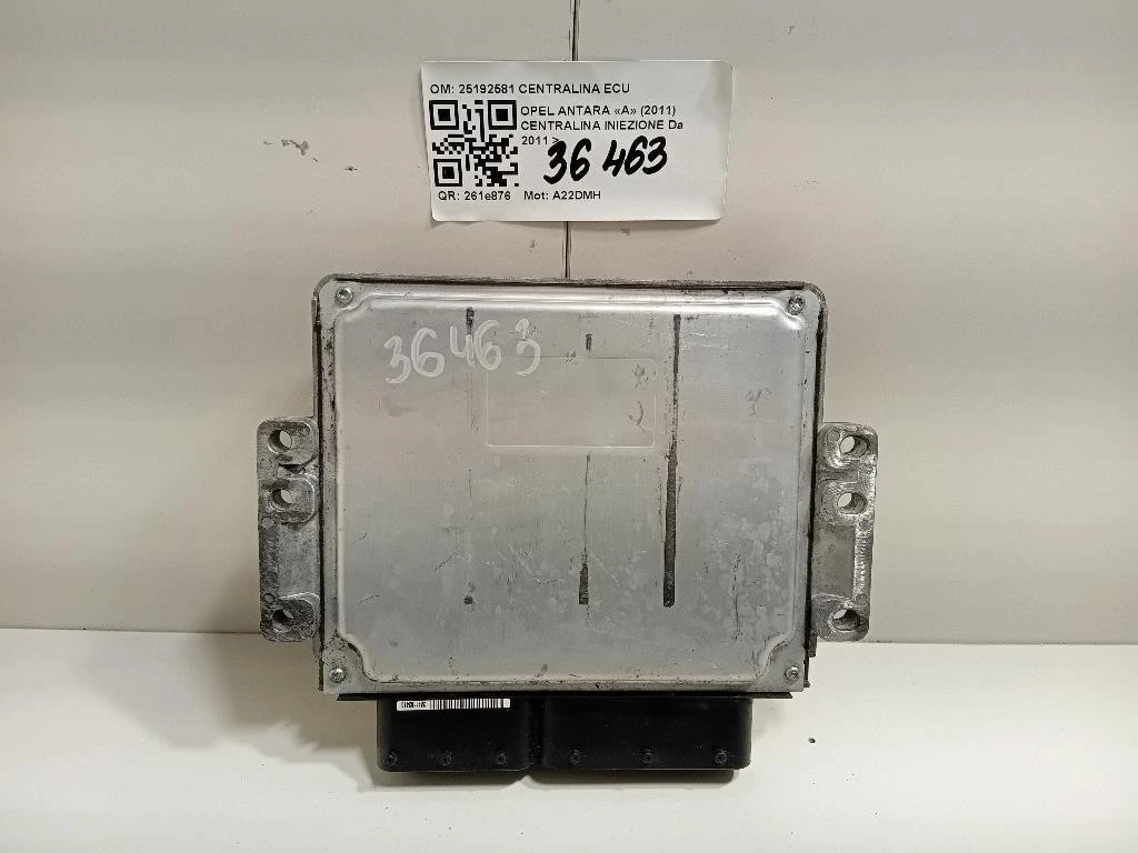 Centralina Iniezione 25192581 CENTRALINA ECU Opel Antara A 2011