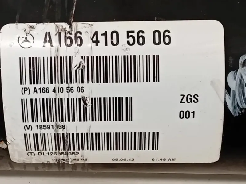 Albero Trasmissione POST A 166 410 56 06 Mercedes Classe ML W166 2012