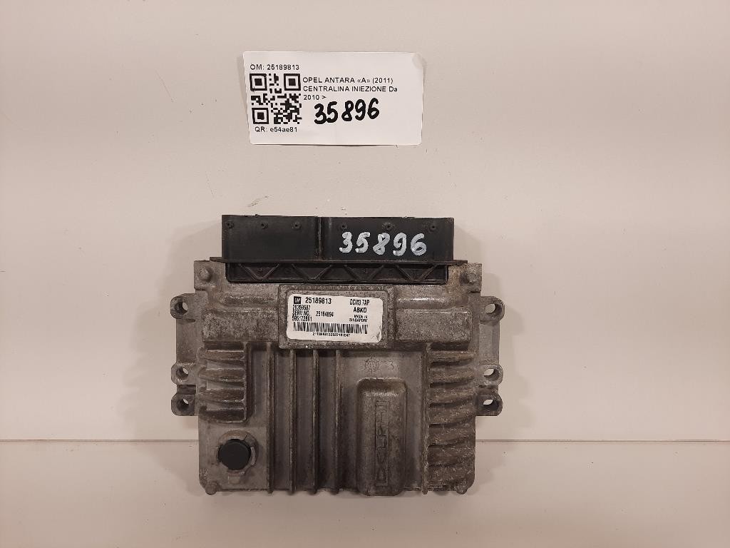 Centralina Iniezione 25189813 Opel Antara A 2011