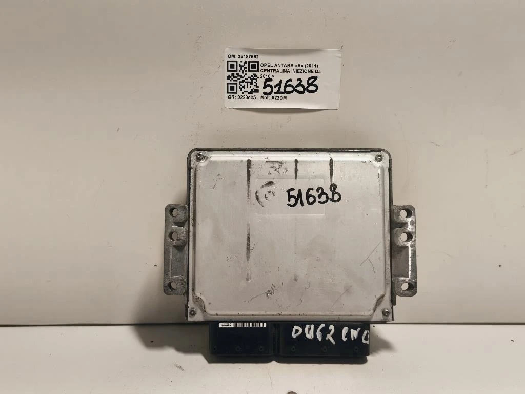 Centralina Iniezione 25187592 Opel Antara A 2011