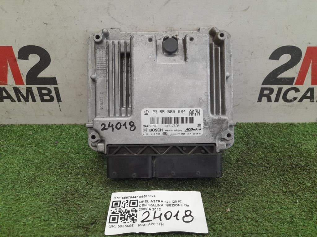 Centralina Iniezione 55579447 55585024 Opel Astra J 2010