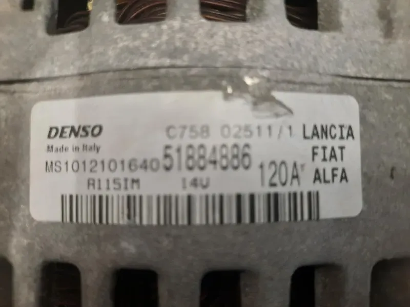 Alternatore 51884886 Alfa Romeo Giulietta 2010