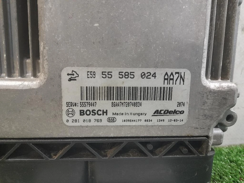 Centralina Iniezione 55585024 Opel Astra J 2010