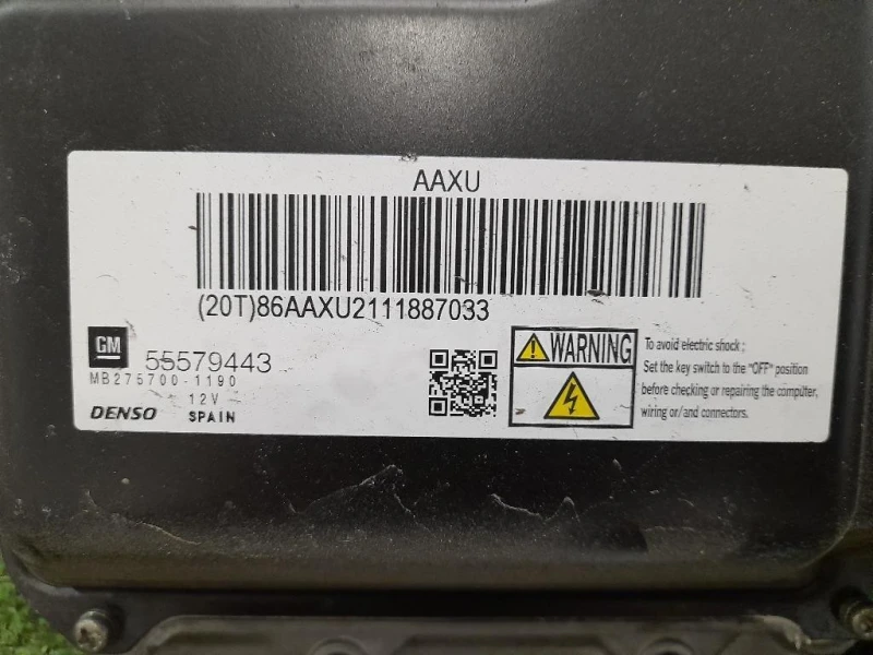 Centralina Iniezione 55579443 Opel Astra J 2010