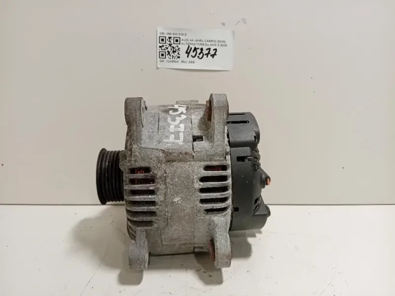 Alternatore 059 903 016 D Audi A4 8HE Cabrio 2006