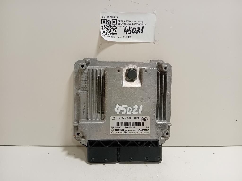 Centralina Iniezione 55 585 024 Opel Astra J 2010