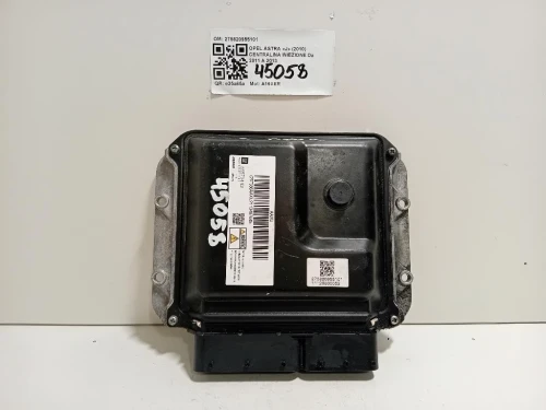 Centralina Iniezione 275820955101 Opel Astra J 2010